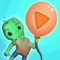 Bounce on a pogo stick and reach the bottom without hitting any obstacles