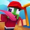 Run, jump, slide, and navigate obstacles while you mine resources and construct the base