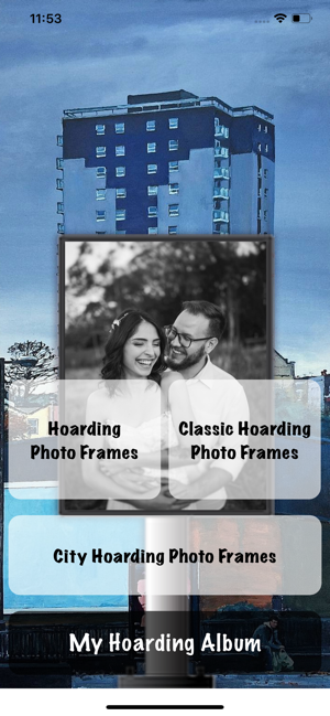 Hoarding Photo Frames Editor