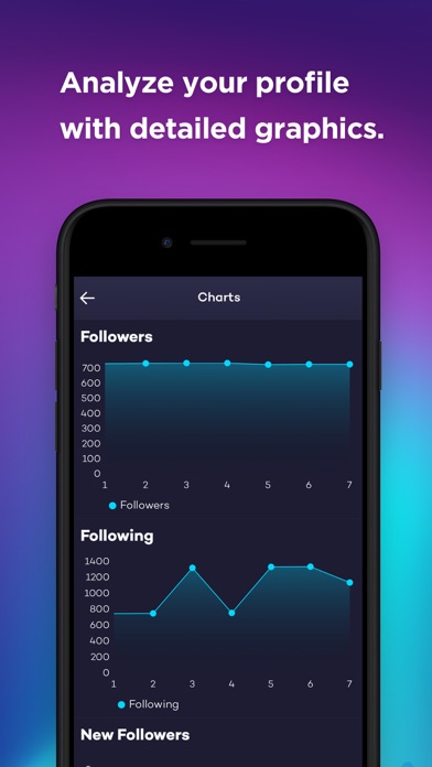 Followly  - Unfollower Stats Screenshot 6