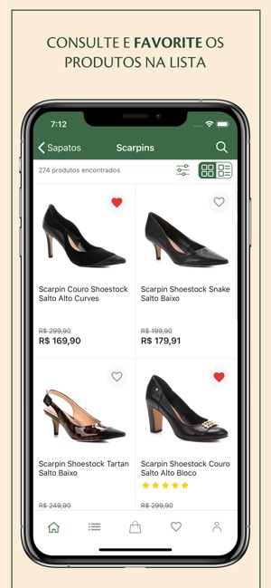 Shoestock i App Store