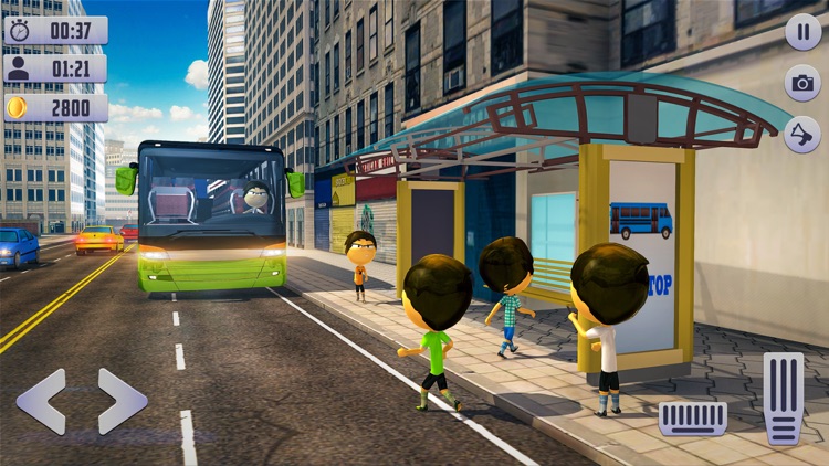 Stickman Passenger Bus Driving