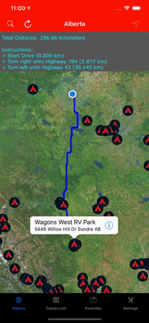 Alberta – Campgrounds RV Parks(圖2)-速報App