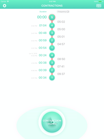 Contraction Timer & Counter 9m - náhled