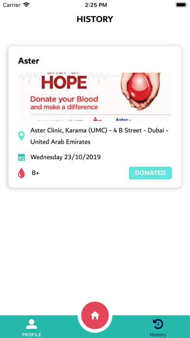 Smart Blood Donation App screenshot 3