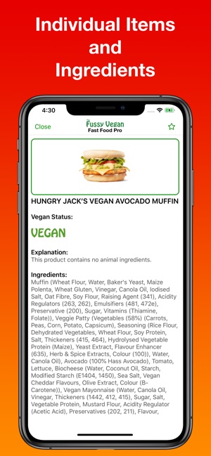 Fussy Vegan Fast Food Pro(圖2)-速報App