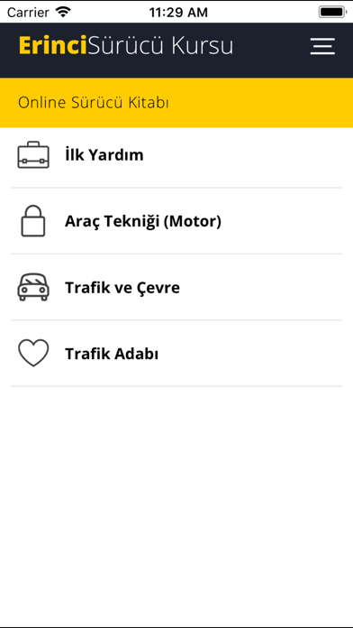 Erinci Sürücü Kursu screenshot 2