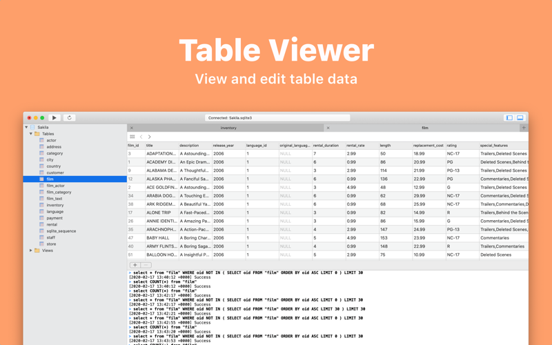 dbHarbor: SQLite PRO screenshot 2