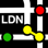 Londen Metro Kaart PRO