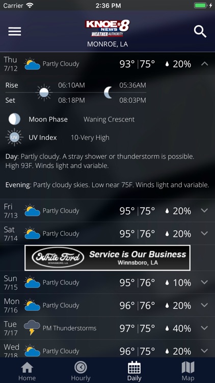 KNOE Weather screenshot-4