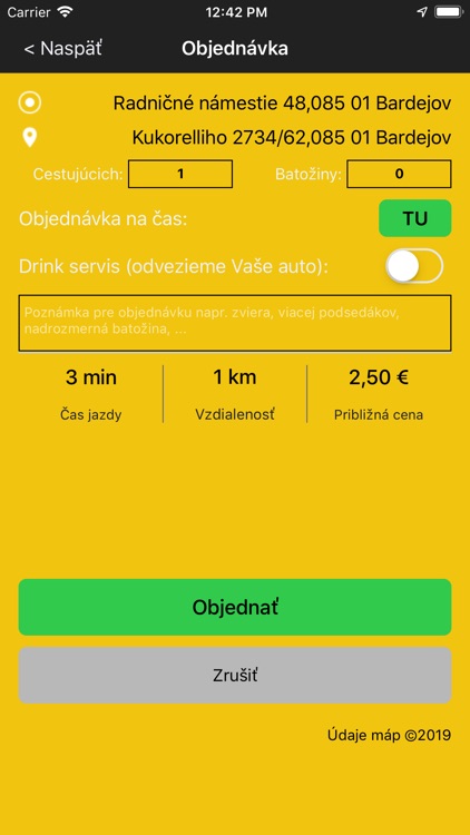 Taxi Piráti Bardejov screenshot-4