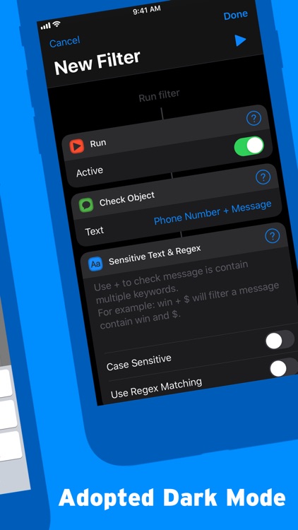SMS Filter+ screenshot-3