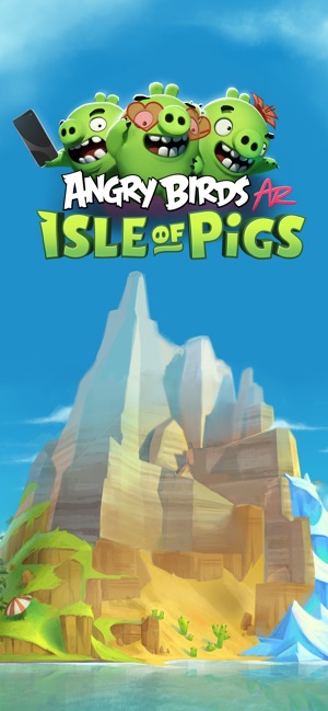 Angry Birds AR: Isle of Pigs Screenshot