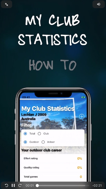 My Club Statistics