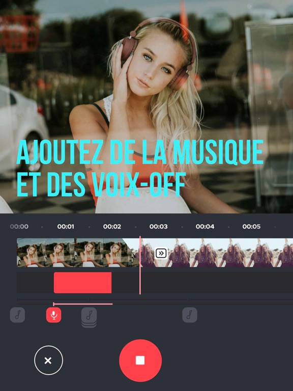 Télécharger Montage Video Musique Éditeur pour iPhone / iPad sur l'App