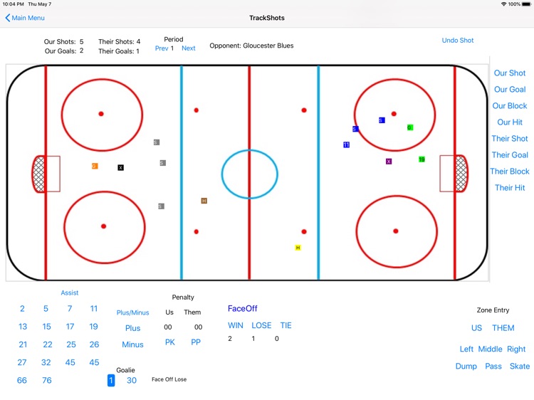 Hockey Stats Tracker