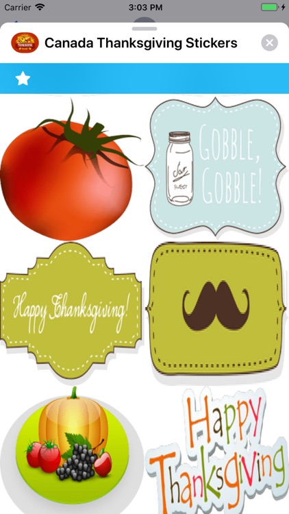 Canada Thanksgiving Stickers screenshot-7