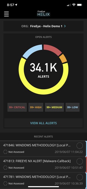 FireEye Helix Mobile(圖2)-速報App