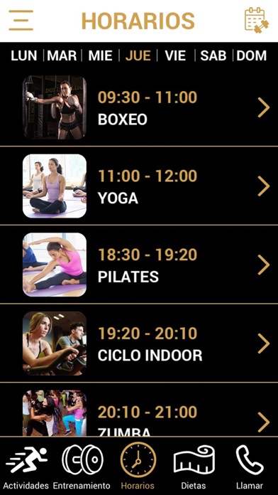 Olympic Fitness Zone screenshot 2