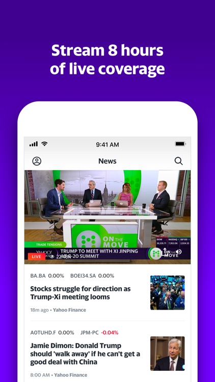Yahoo Finance screenshot-4