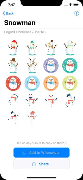 Game screenshot Xmas Stickers, Merry Christmas hack