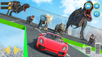 Dinosaur Car Chase screenshot 4