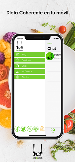Dieta Coherente - TokApp