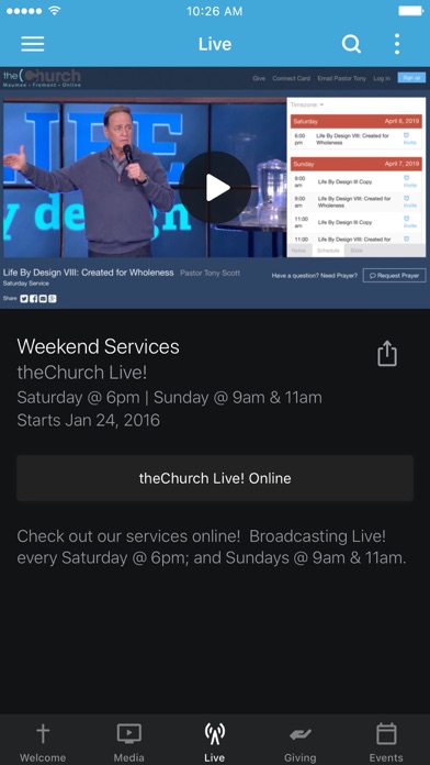 How to cancel & delete theChurch on Strayer from iphone & ipad 3