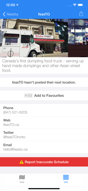 Street Food Toronto On The App Store