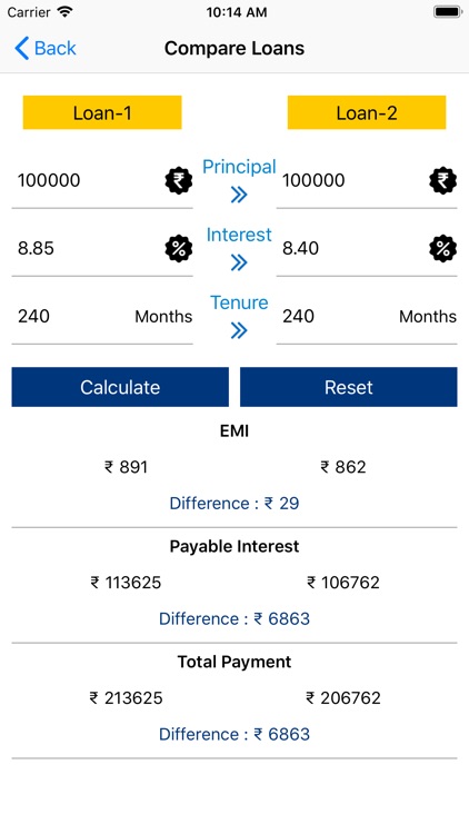 EMI Calculator 2020