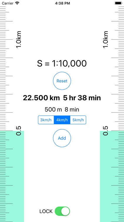 MapRuler for paper map