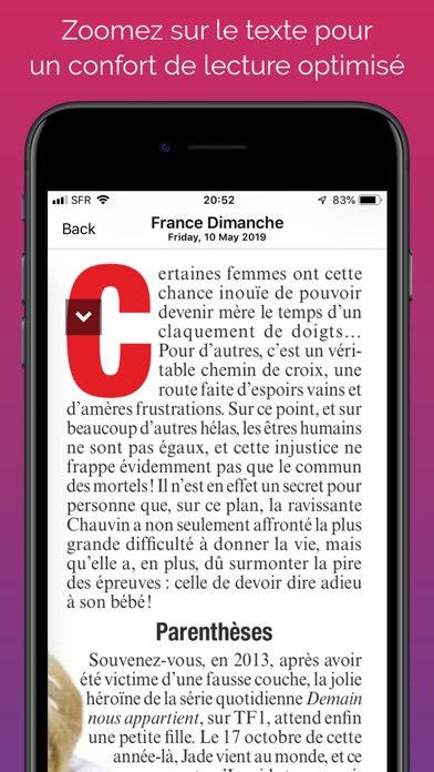 How to cancel & delete France Dimanche Magazine from iphone & ipad 4