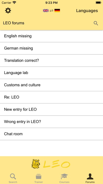 LEO dictionary screenshot-9