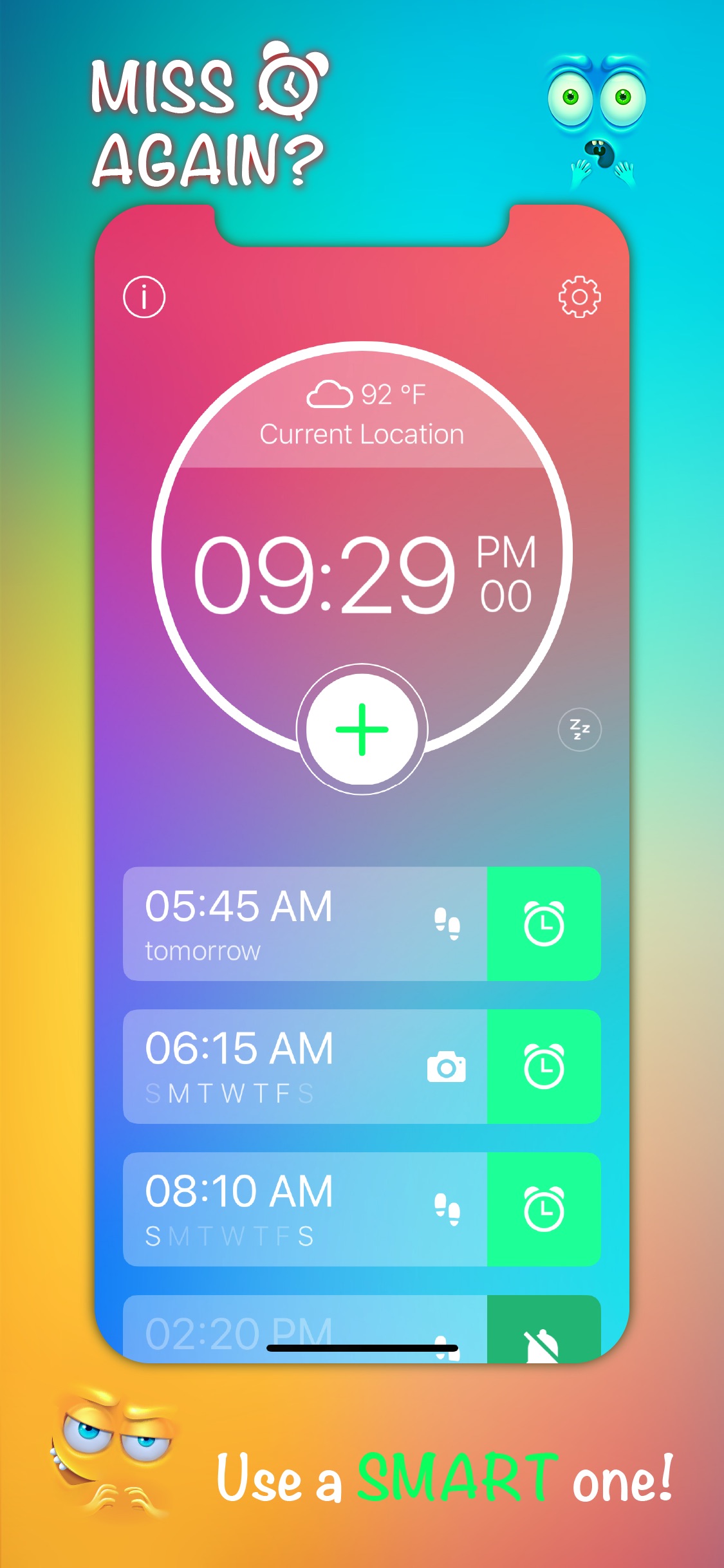 Screenshot do app Step Out! Alarma Inteligente