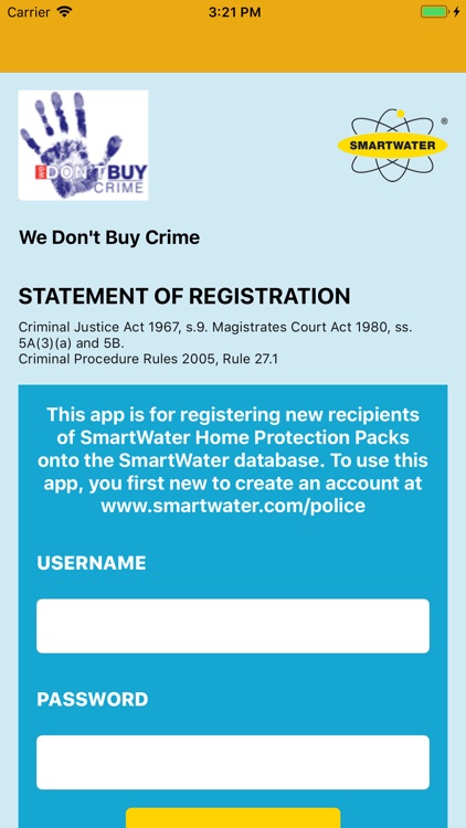 We Don’t Buy Crime SmartWater