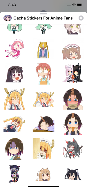 Otaku Anime Stickers & Emoji(圖3)-速報App