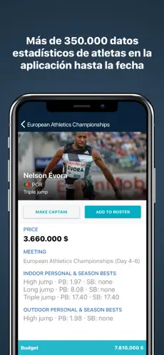 Captura de Pantalla 6 Roster Athletics iphone