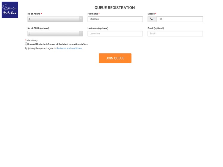 Weeloy Queue Management