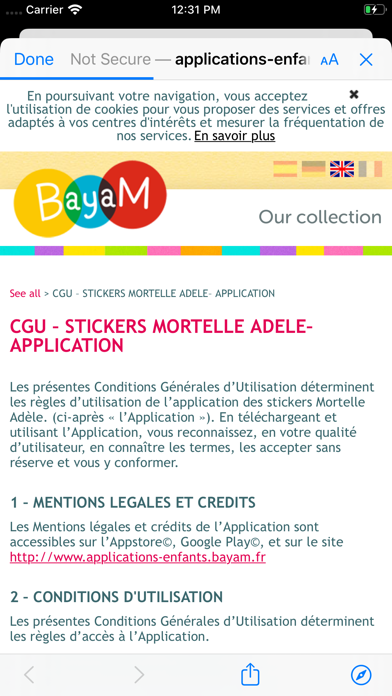 Stickers Mortelle Adèle screenshot 3