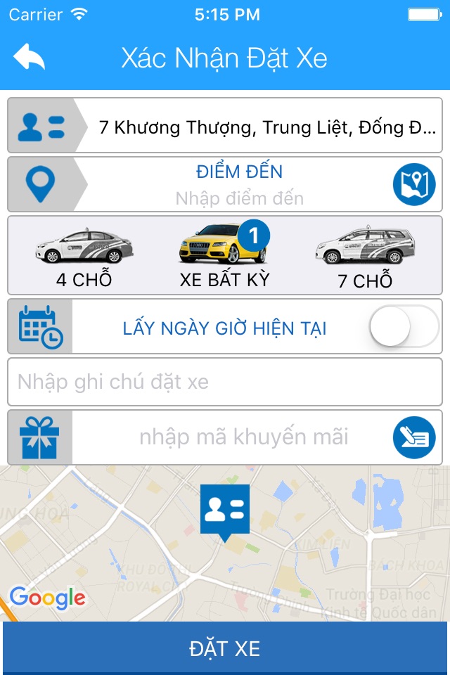 Taxi Quốc Tế screenshot 4