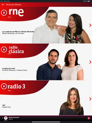Screenshot 3 Radio Nacional de España iphone
