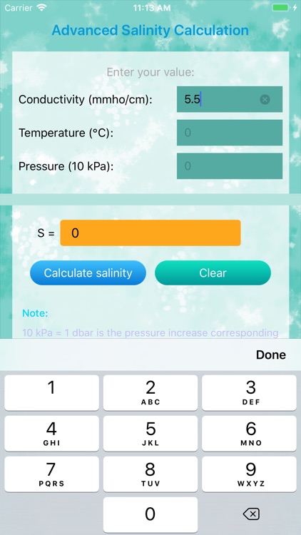 Advanced Salinity Calculation