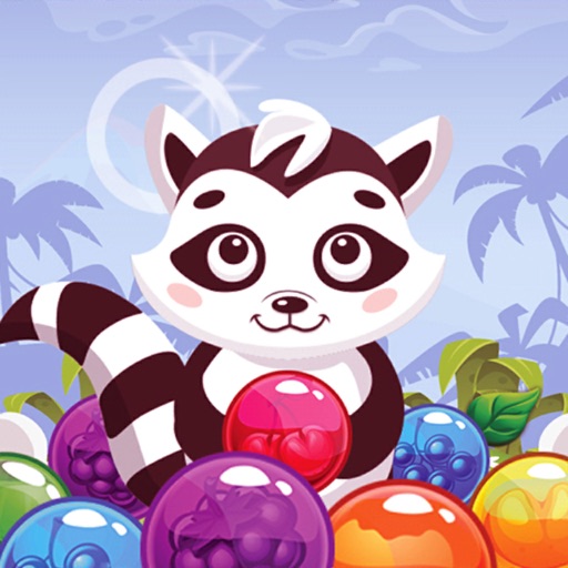 Shoot Bubble - Raccoon Babies icon