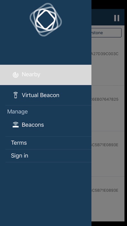 Beacon Manager App