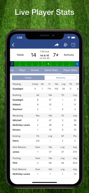 Scores App: College Football(圖3)-速報App