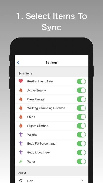 Sync Fitbit to Health