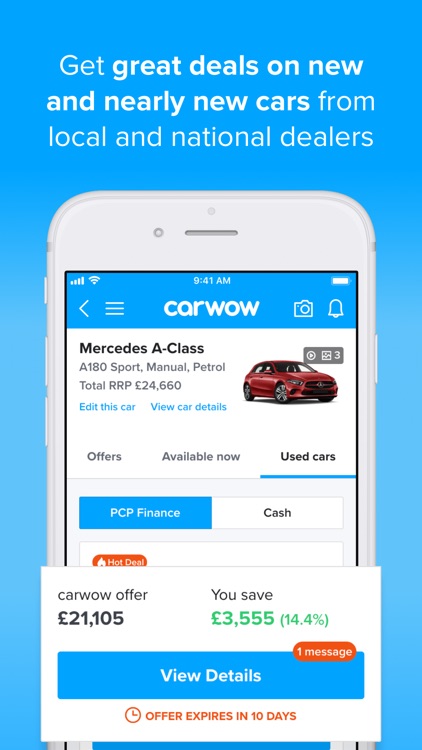 carwow: search, find, buy cars screenshot-0