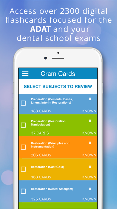 How to cancel & delete ADAT Operative Cram Cards from iphone & ipad 1