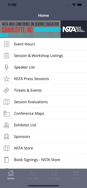 NSTA Conference App