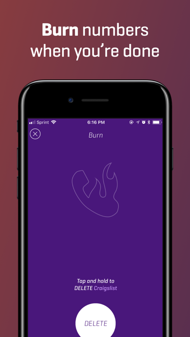 Burner - Free Phone Number for Private Texts, Calls, and Pictures screenshot
